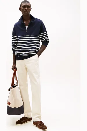 Tommy Hilfiger Denton Satin Straight Leg Chinos