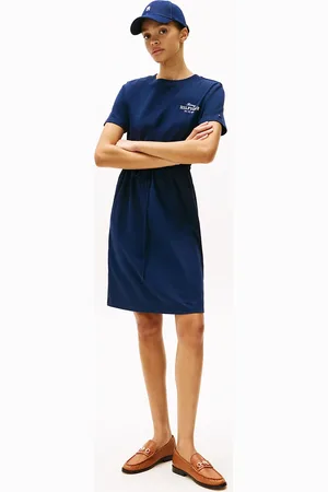 Tommy Hilfiger Logo Mini T-Shirt Dress