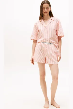 Tommy Hilfiger Relaxed Pyjama Set With Linen