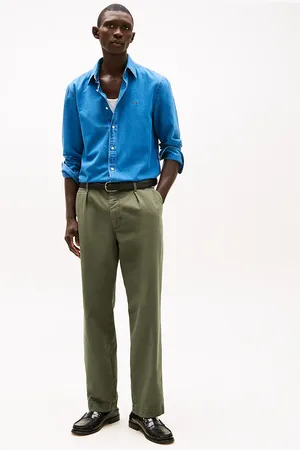Tommy Hilfiger Murray Herringbone Tapered Leg Chinos