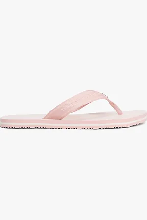 Tommy Hilfiger Stripe Logo Webbing Flip-Flops