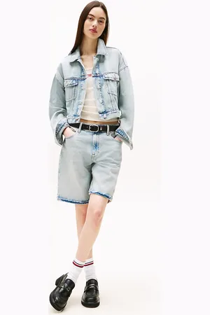 Tommy Hilfiger Mia Relaxed Denim Bermuda Shorts
