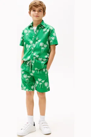 Tommy Hilfiger Floral Print Poplin Shorts