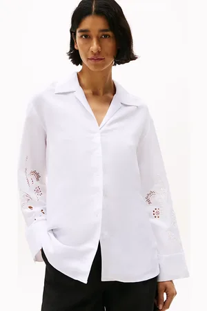 Tommy Hilfiger Relaxed Fit Broderie Anglaise Shirt