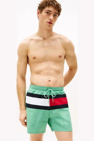 Tommy Hilfiger Hilfiger Flag Mid Length Swim Shorts