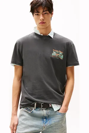 Tommy Hilfiger Cabana Print Back Graphic T-Shirt