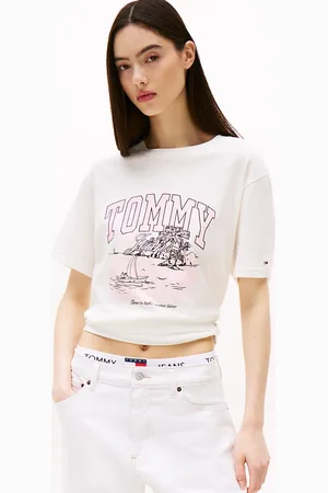 Tommy Hilfiger Tropical Graphic Relaxed Fit T-Shirt
