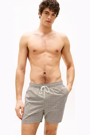 Tommy Hilfiger Print Mid Length Swim Trunks