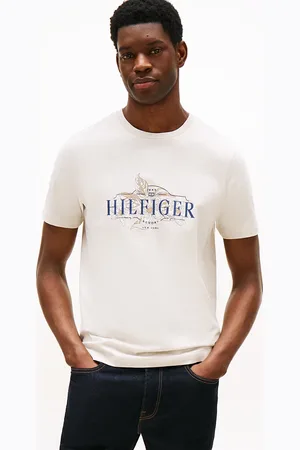 Tommy Hilfiger Tropical Logo Crew Neck T-Shirt