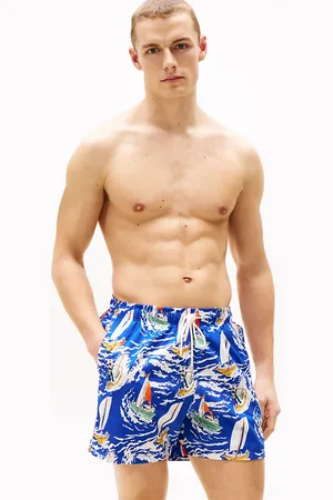 Tommy Hilfiger Print Mid Length Swim Trunks