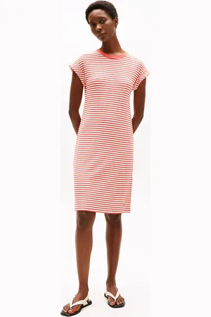 Tommy Hilfiger Ribbed Midi T-Shirt Dress