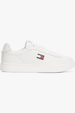 Tommy Hilfiger Leather Archive Court Trainers