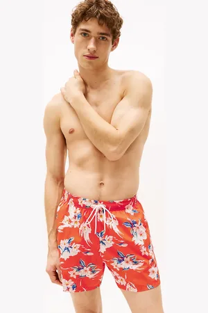 Tommy Hilfiger Print Mid Length Swim Trunks
