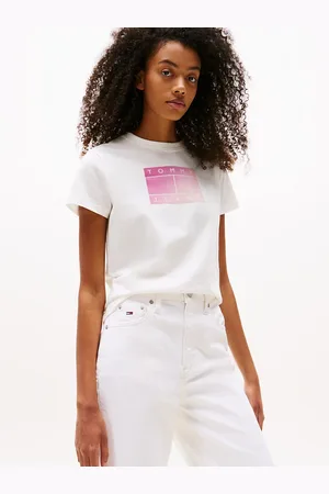 Tommy Hilfiger Gradient Logo Crew Neck T-Shirt