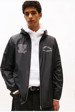 Tommy Hilfiger Water Resistant Back Logo Relaxed Windbreaker