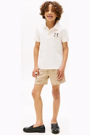 Tommy Hilfiger Linen Blend Drawstring Shorts