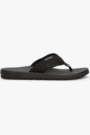 Tommy Hilfiger Woven Strap Flip-Flops