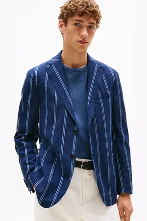 Tommy Hilfiger Wide Pinstripe Single Breasted Blazer