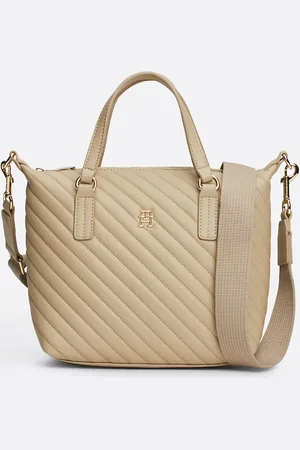 Tommy Hilfiger TH Monogram Quilted Tote
