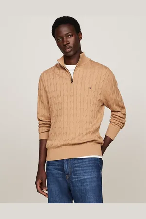 Tommy Hilfiger Cable Knit Half-Zip Jumper