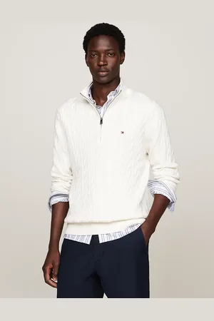 Tommy Hilfiger Cable Knit Half-Zip Jumper