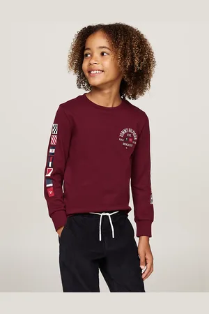 Tommy Hilfiger Flag Logo Long Sleeve T-Shirt