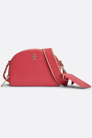Tommy Hilfiger TH Monogram Half Moon Crossover Bag