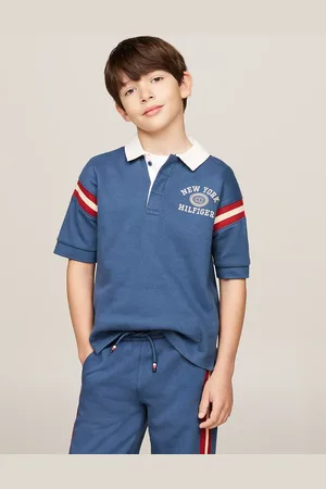 Tommy Hilfiger Hilfiger Monotype Contrast Stripe Regular Polo
