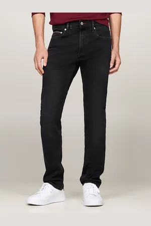 Tommy Hilfiger TH Flex Bleecker Black Slim Jeans