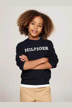 Tommy Hilfiger Hilfiger Monotype Crew Neck Jumper