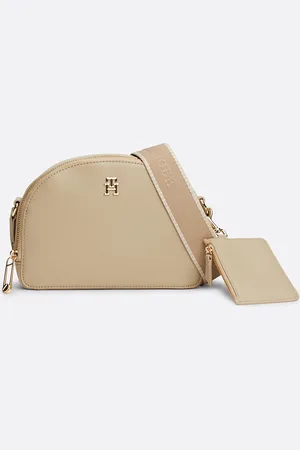Tommy Hilfiger TH Monogram Half Moon Crossover Bag