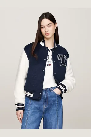 Tommy Hilfiger Tommy Prep Luxe Padded Letterman Jacket
