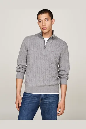 Tommy Hilfiger Cable Knit Half-Zip Jumper