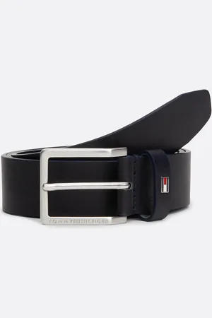 Tommy Hilfiger Leather Enamel Flag Belt