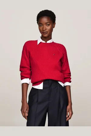 Tommy Hilfiger Mini Cable Knit Relaxed Jumper