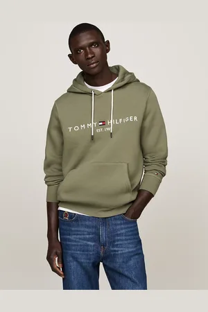 Tommy Hilfiger Logo Embroidery Drawstring Hoody