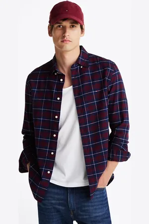 Tommy Hilfiger Brushed Check Regular Fit Shirt