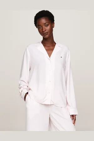 Tommy Hilfiger TH Logo Print Pyjama Shirt