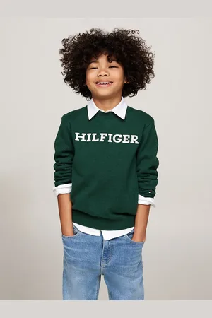 Tommy Hilfiger Hilfiger Monotype Crew Neck Jumper