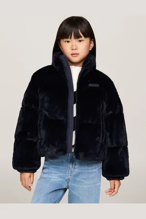 Tommy Hilfiger Faux Fur Relaxed Puffer Jacket