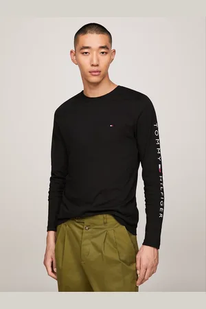 Tommy Hilfiger Long Sleeve Logo Slim T-Shirt