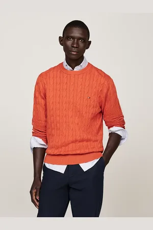 Tommy Hilfiger Cable Knit Crew Neck Jumper