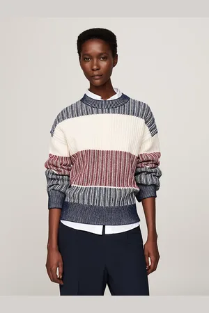 Tommy Hilfiger Signature Wool Blend Relaxed Jumper