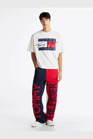Tommy Hilfiger Logo Colour-Blocked Jeans