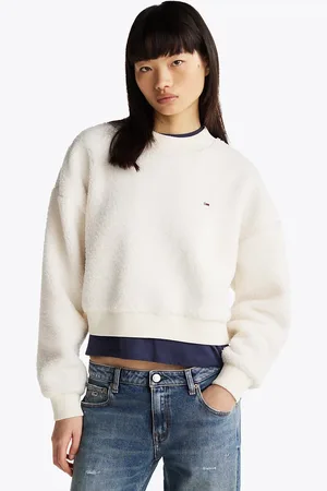 Tommy Hilfiger Teddy Fleece Oversized Sweatshirt