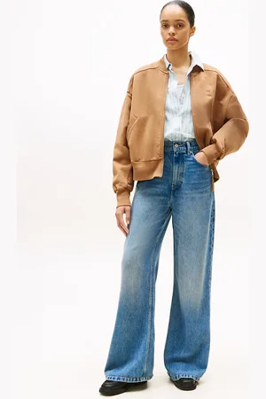 Tommy Hilfiger High Rise Wide Leg Jeans