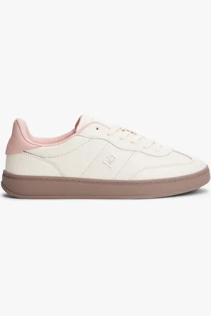 Tommy Hilfiger Leather TH Monogram Court Trainers
