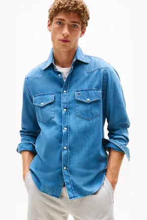 Tommy Hilfiger Regular Fit Lightweight Western Denim Shirt