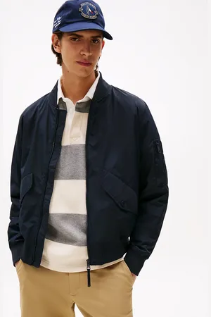 Tommy Hilfiger Packable Water Repellent Relaxed Bomber Jacket