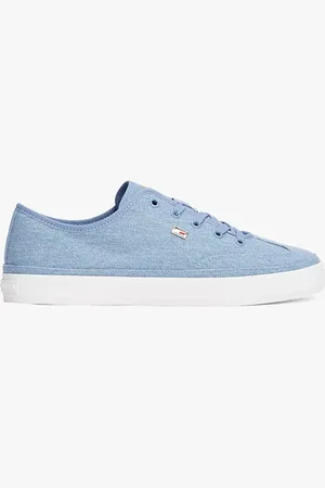 Tommy Hilfiger Enamel Flag Canvas Trainers